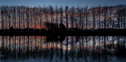 20220109 zonsondergang westvaartdijk